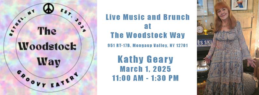 Kathy Geary at the Woodstock Way