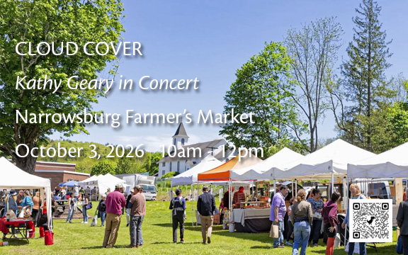 Kathy Geary in Concert at Narrowsburg Farmers Market